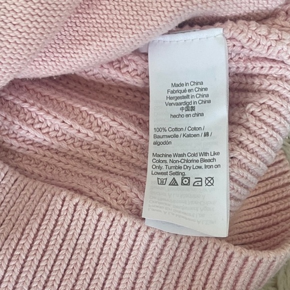 J.Crew Pink Button-Up Unisex Sweater - Picture 4 of 4